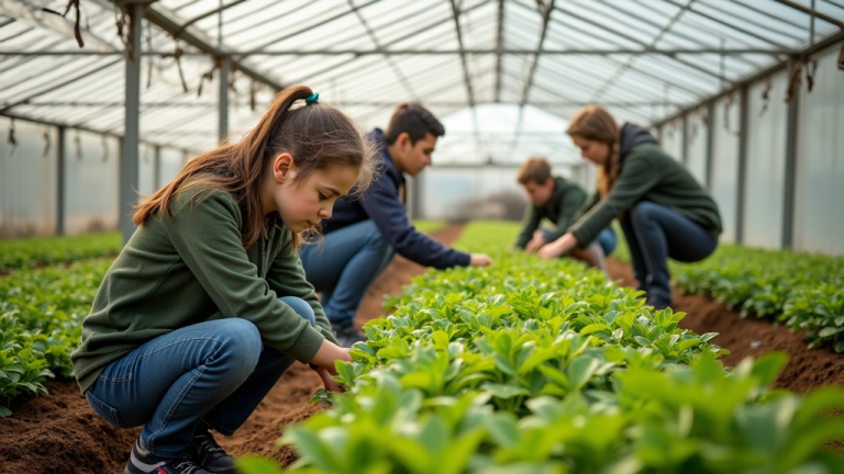 Akseki Şahinler Mesleki Tarım Bölümü ile Tarım Eğitimi