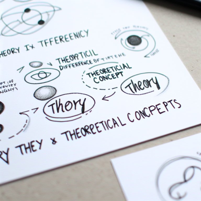 Teori: Teorik Kavramlar ve İnce Farklar