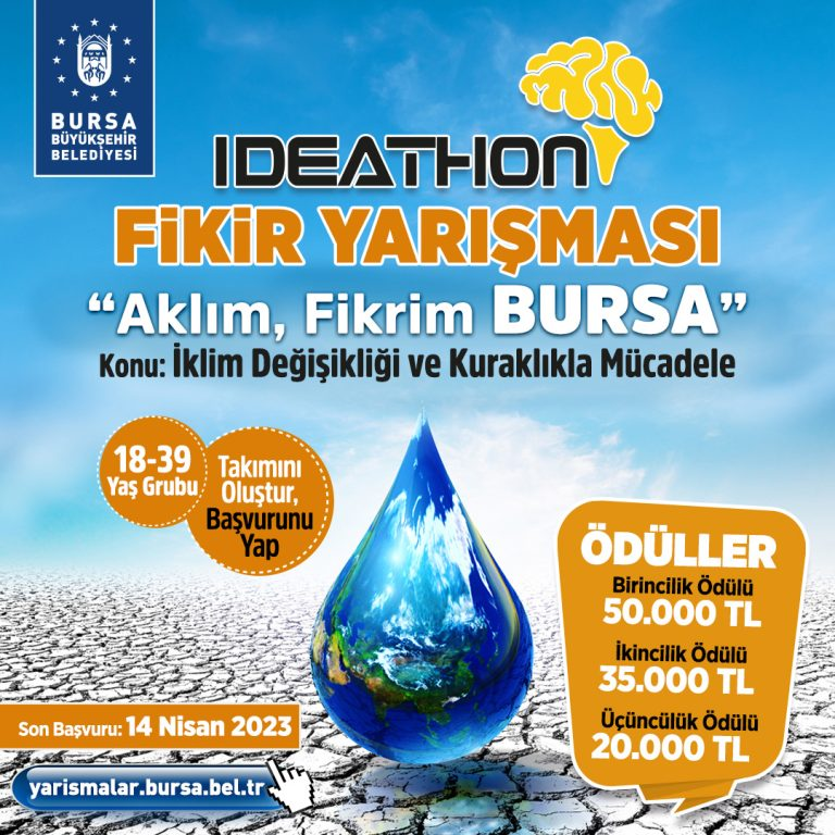 Bursa İklim Değişikliği Fikir Yarışması: Başvurunuzu Yapın