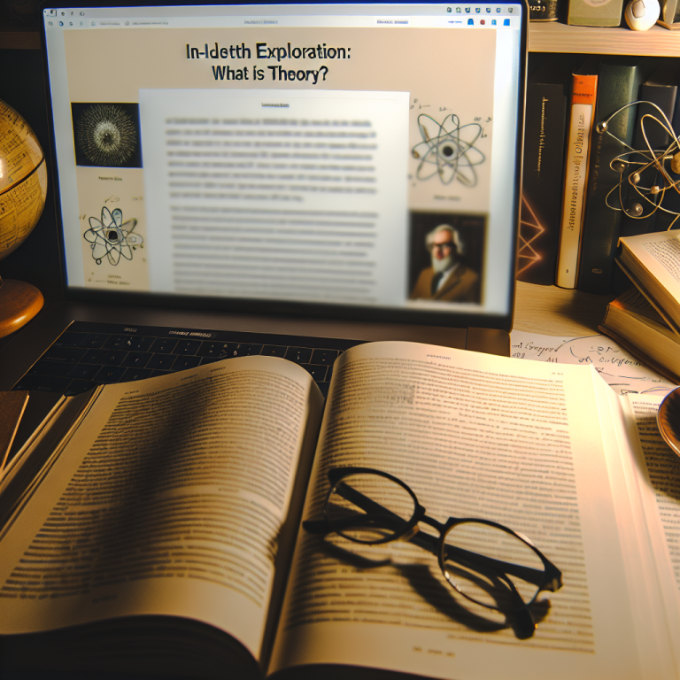 Teori Nedir? Derinlemesine Bir Keşif Yapın