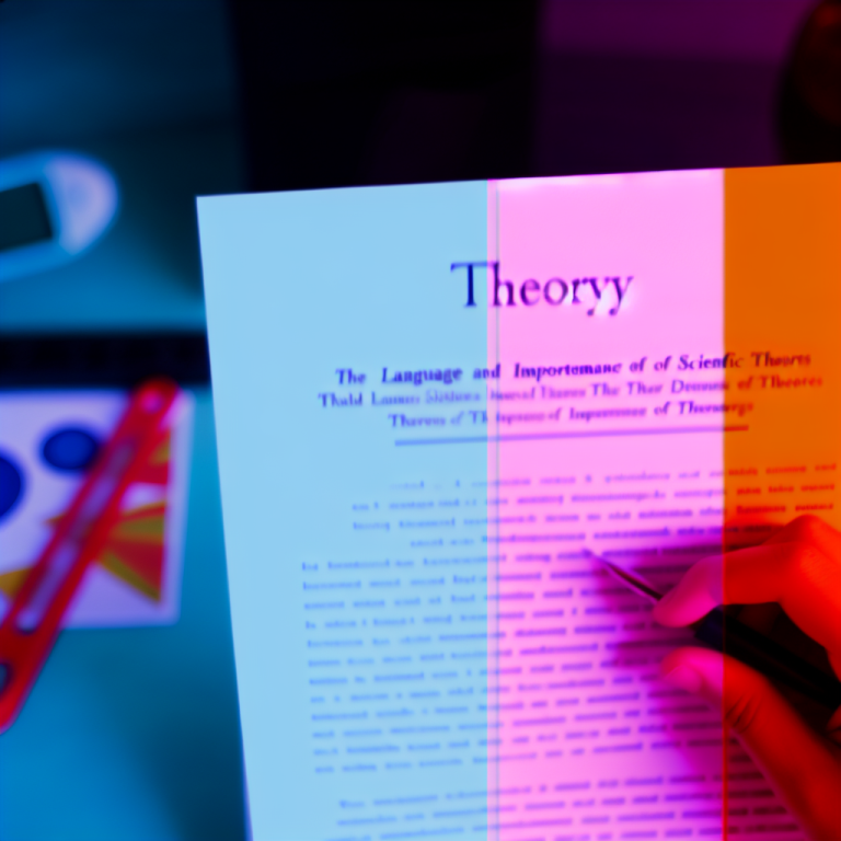 Bilimsel Teoriler: Dili ve Önemi Üzerine